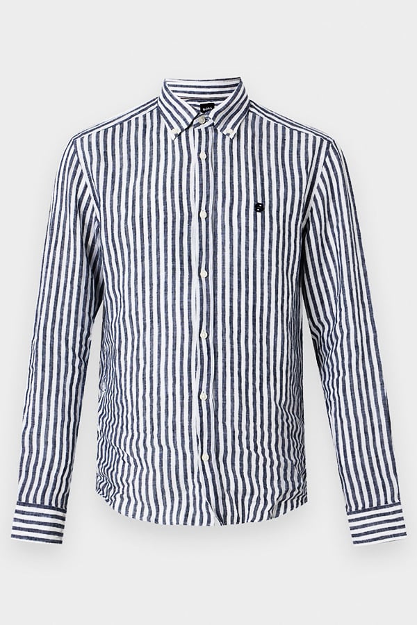 ΠΟΥΚΑΜΙΣΟ ΛΙΝΟ BOSS - 404 ΜΠΛΕ